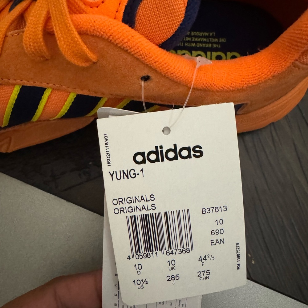 adidas Yung-1 Hi-Res Orange